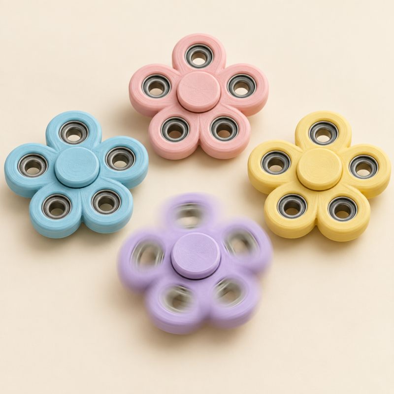 Flower Fidget Spinner