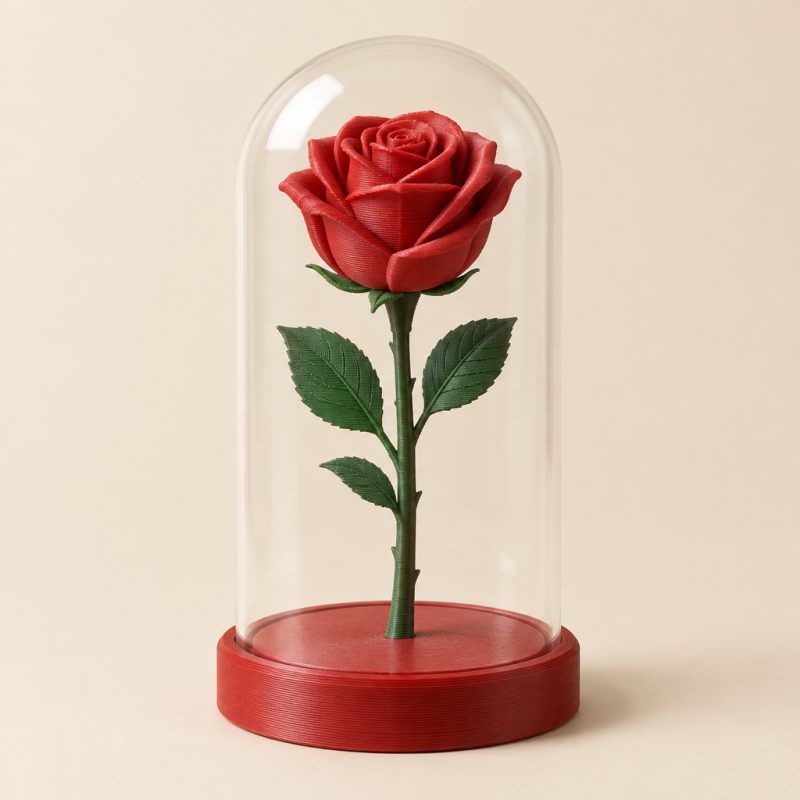 Forever Rose in a Dome