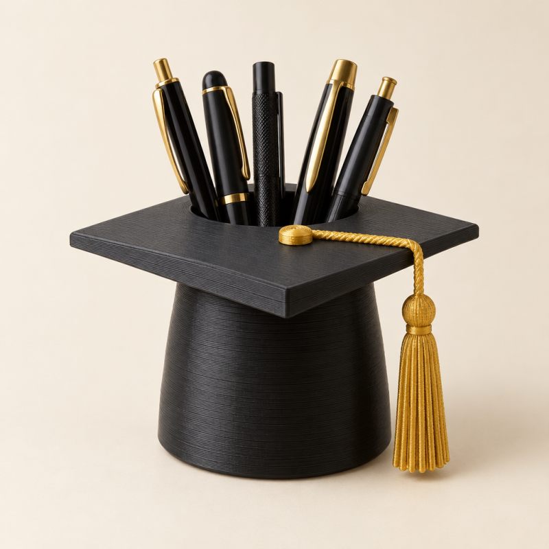 Graduation Cap Pen Holder