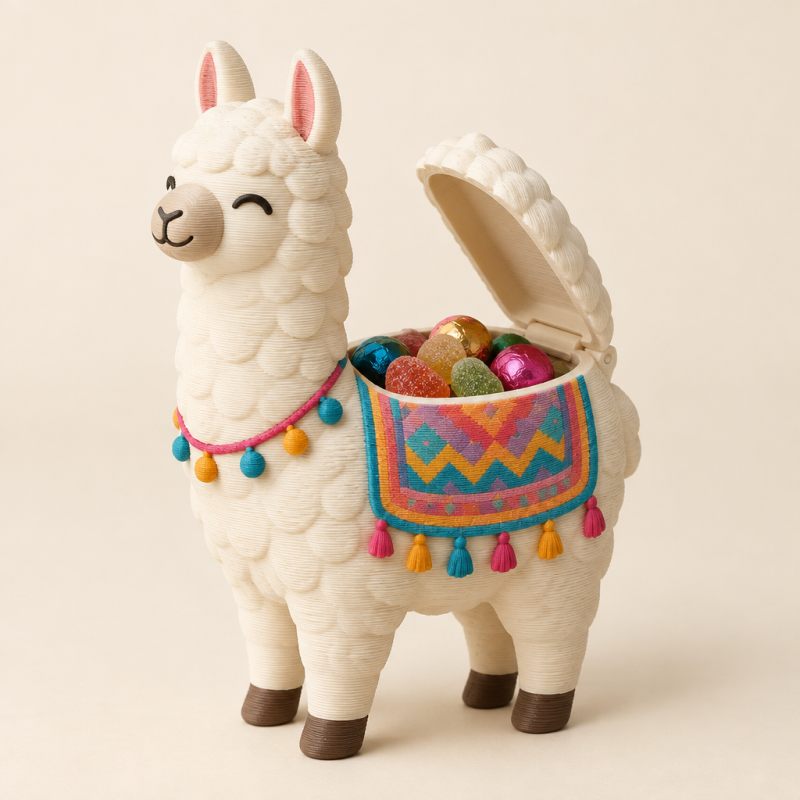 Llama Treat Box
