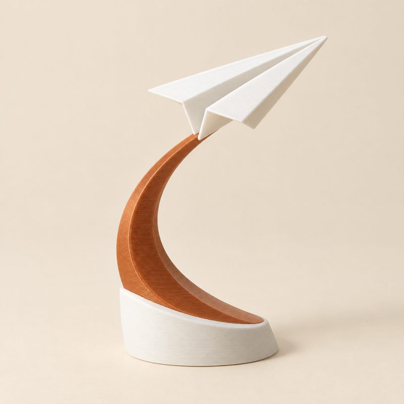 New Beginnings Paper Plane