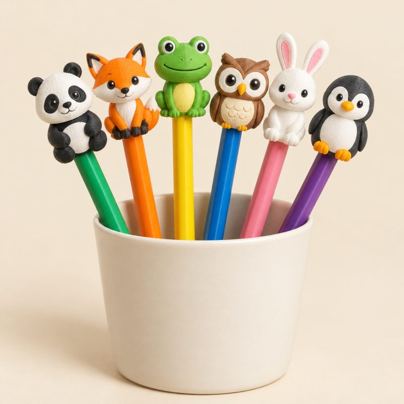 Pencil Topper Set