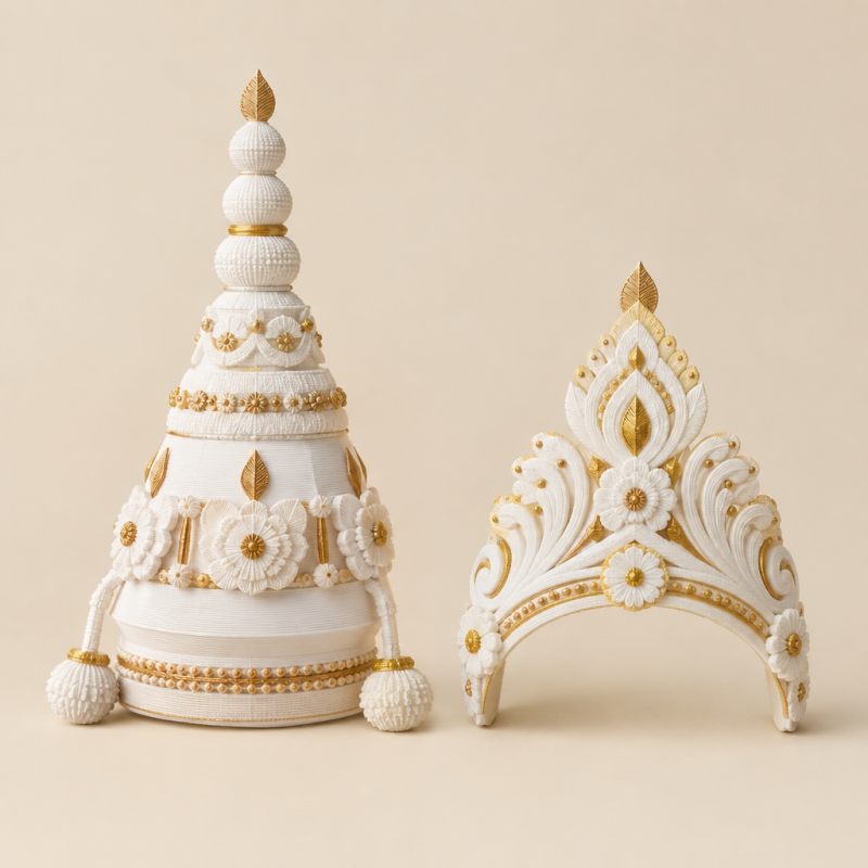Topor and Mukut Miniature