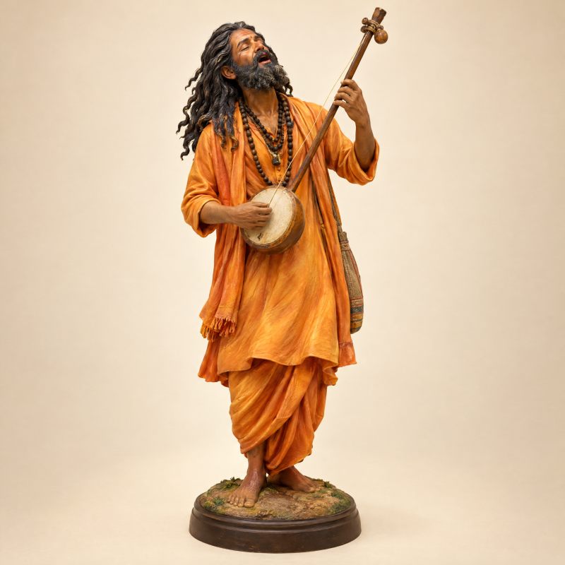 Baul Singer – 3D printed by AVA 3D Lab, Kolkata
