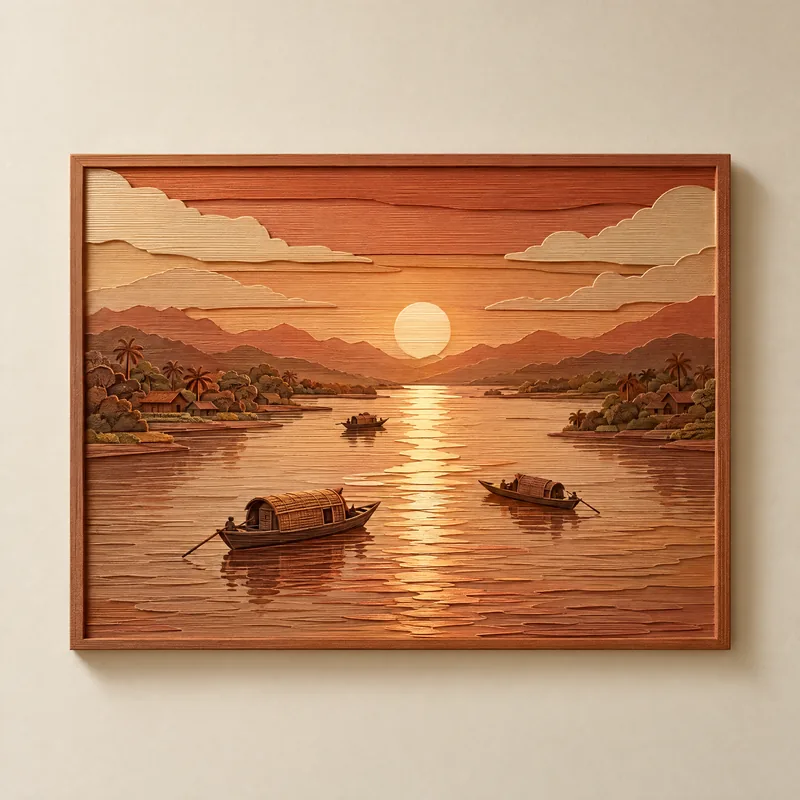 Ganga Sunrise Relief