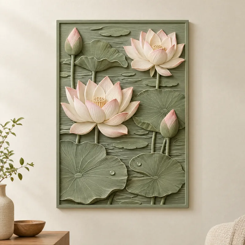 Lotus Pond Relief