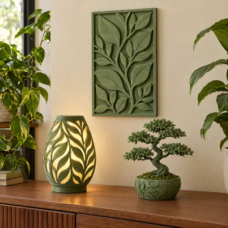 Botanical Room Set – 3D printed by AVA 3D Lab, Kolkata