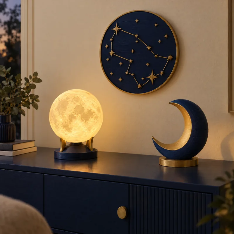 Celestial Room Set – 3D printed by AVA 3D Lab, Kolkata