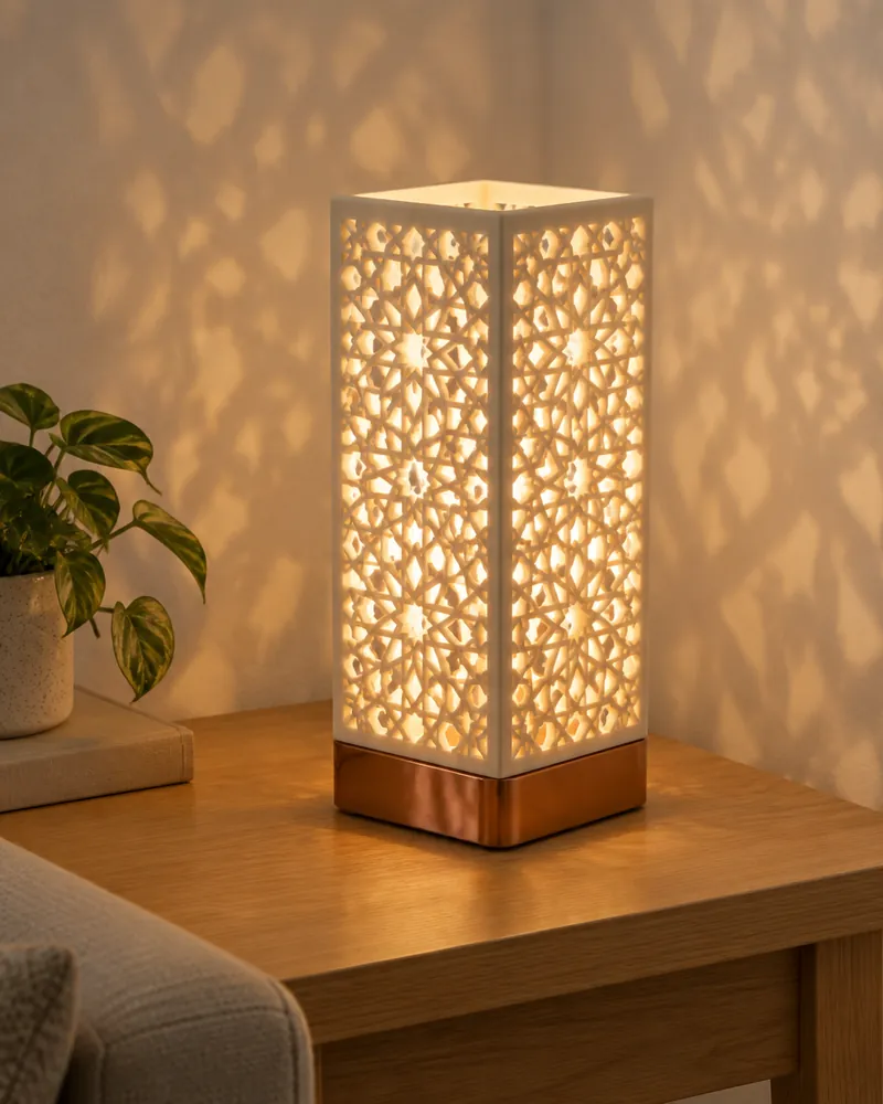 Jaali Lantern – 3D printed by AVA 3D Lab, Kolkata