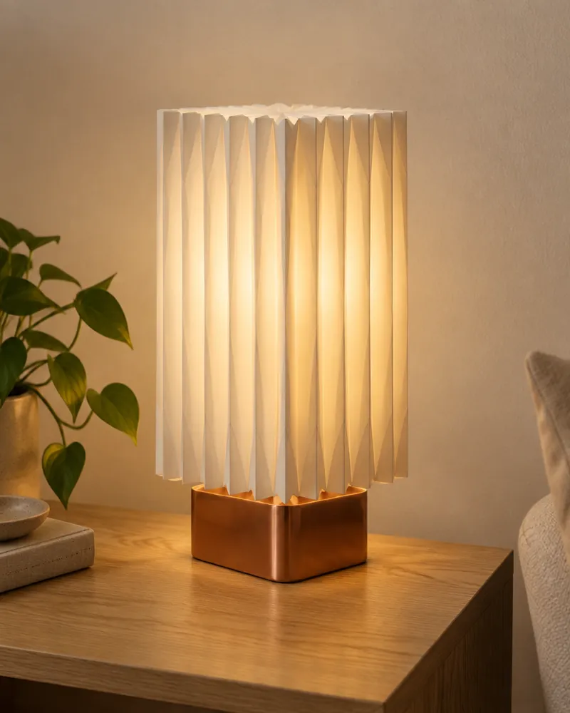Origami Lamp – 3D printed by AVA 3D Lab, Kolkata