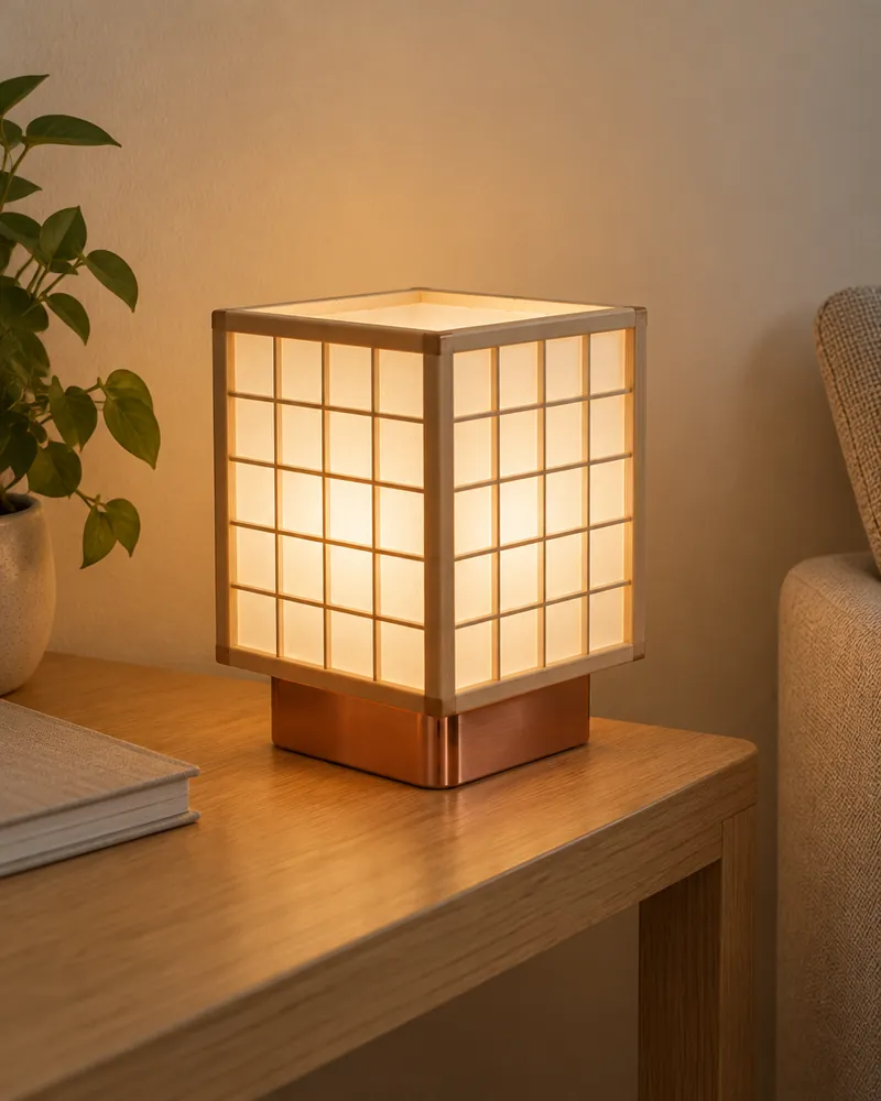 Shoji Lantern – 3D printed by AVA 3D Lab, Kolkata