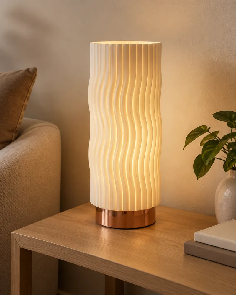 Wave Rib Lamp