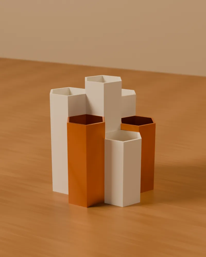Honeycomb Pen Stand