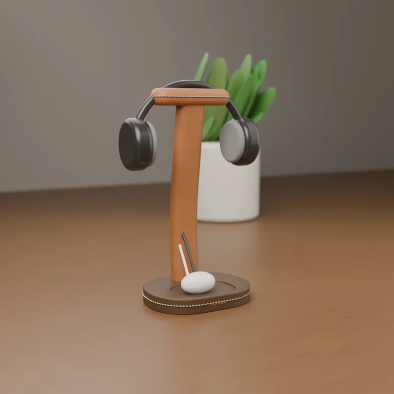 Headphone & Cable Stand